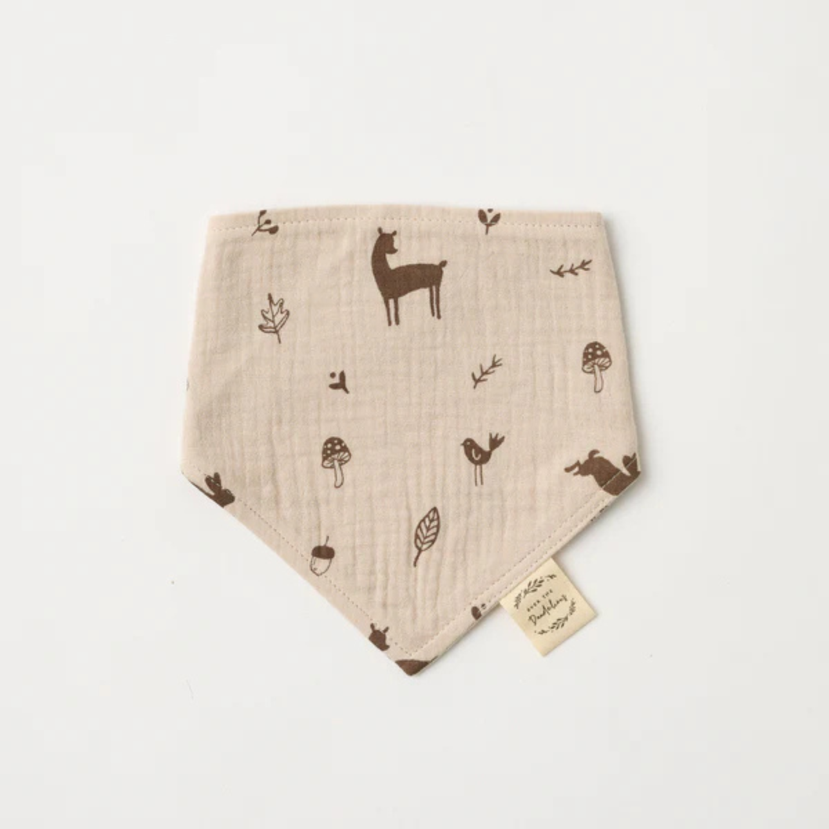Over the Dandelions Organic Muslin Bib