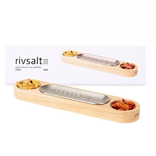 RIVSALT Chilli - Premium Sun Dried Chilli with Stainless Steel Grater