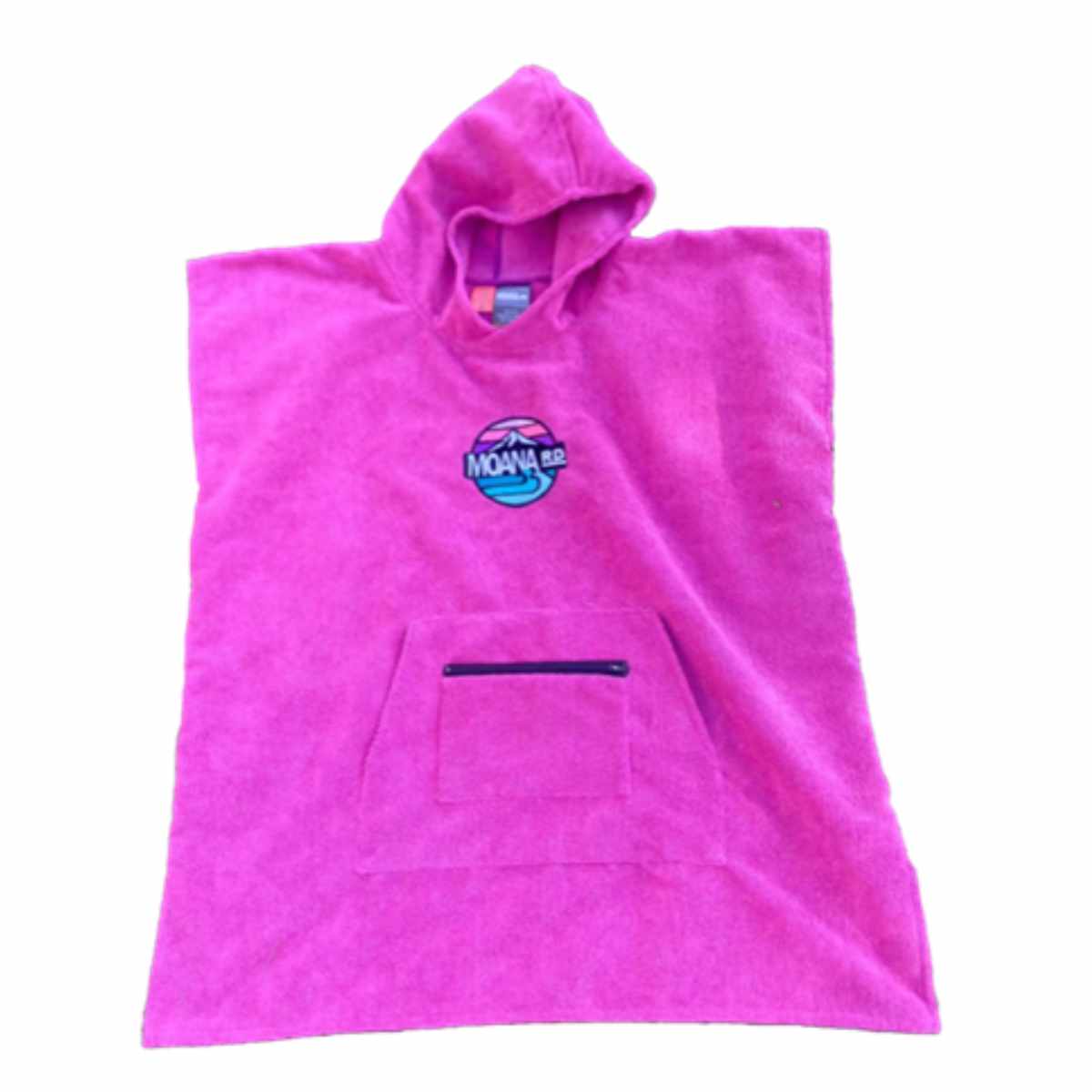 Moana Road Adventure Towel Hoodie (Childrens) available in Black and Pink