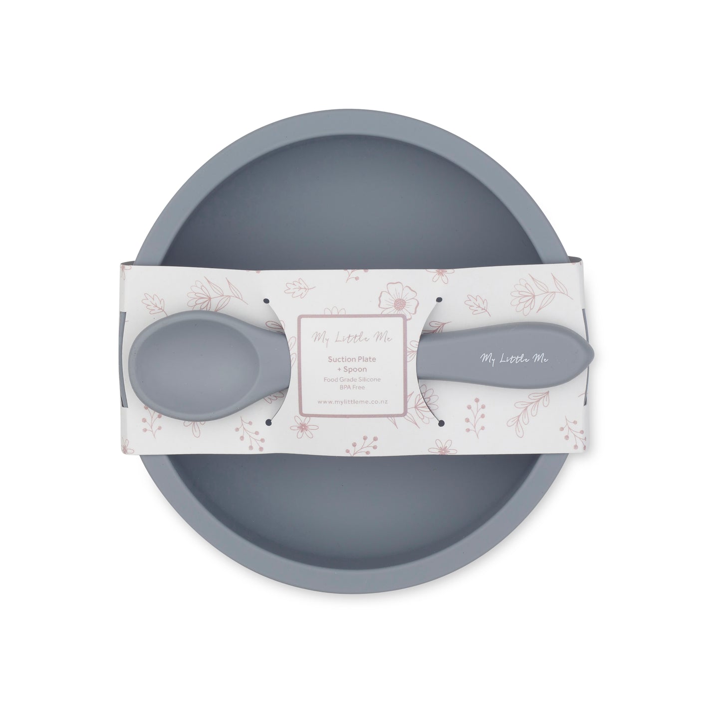 Suction Plate + Spoon Set