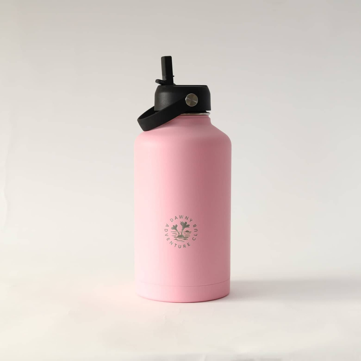 Dawny Adventure Water Bottles 1.9 Litres in Blush Sipper with Swing Handle