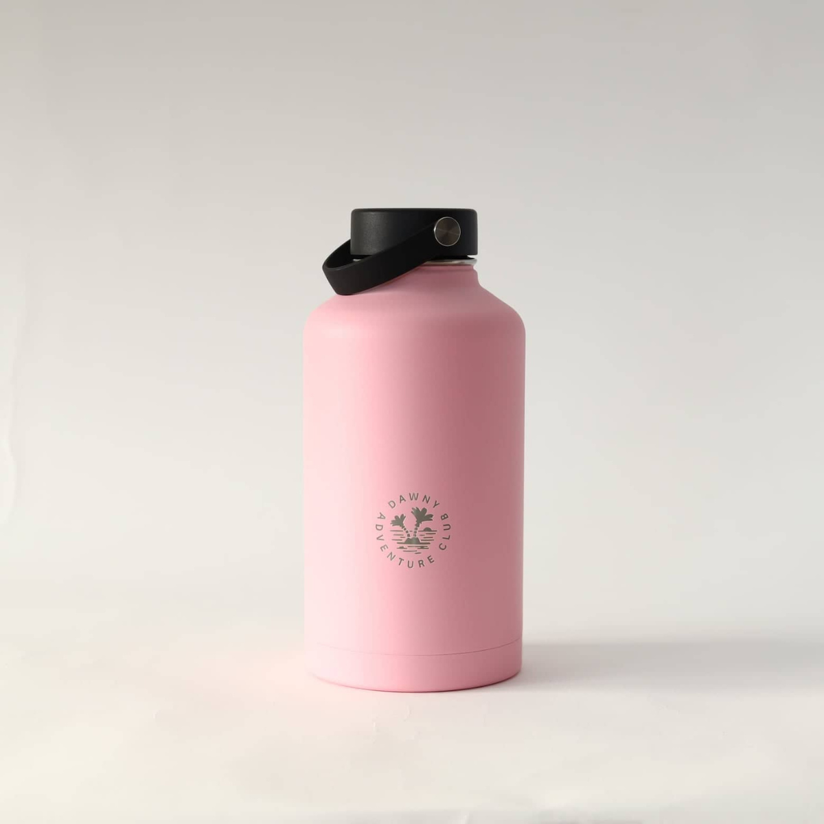 Dawny Adventure Water Bottles 1.9 Litres in Blush Screw Lid with Swing Handle