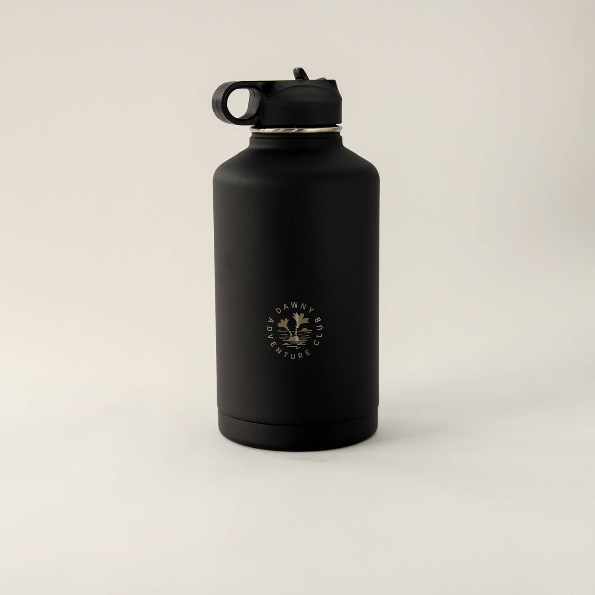 Dawny Adventure Water Bottles 1.9 Litres in Black with Original Sipper Handle