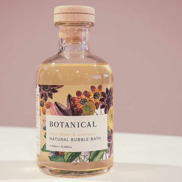 Botanical Skincare Bubble Bath - Citrus Flower + Watermint