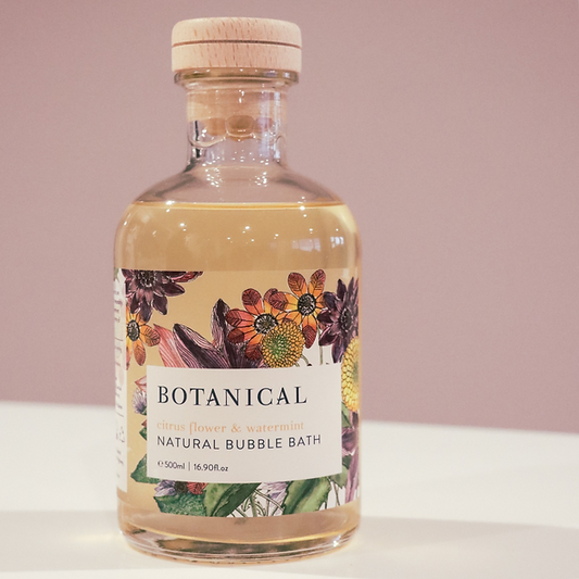 Botanical Skincare Bubble Bath - Citrus Flower + Watermint
